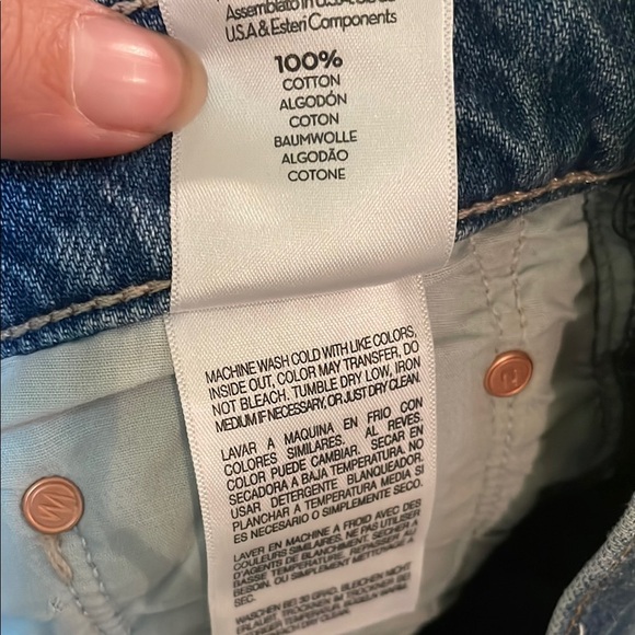 Womens MOTHER Superior The Bookie Flood Wash: Deans List - Picture 13 of 16